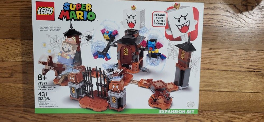 Lego Super Mario King Boo And The Haunted Yard Set 71377