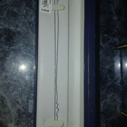 Michael Kors Sterling Silver Lock Chain