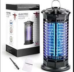 Indoor Electric Bug Zapper, 1000V High Powered Mosquito Zappers Killer, Insect Fly Zapper Mosquito Trap, Mosquito Lamp Bulb, Insect Killer for Home