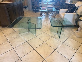 Coffee table pair of end tables Leon Rosen Pace collection Coffee Table and side Table