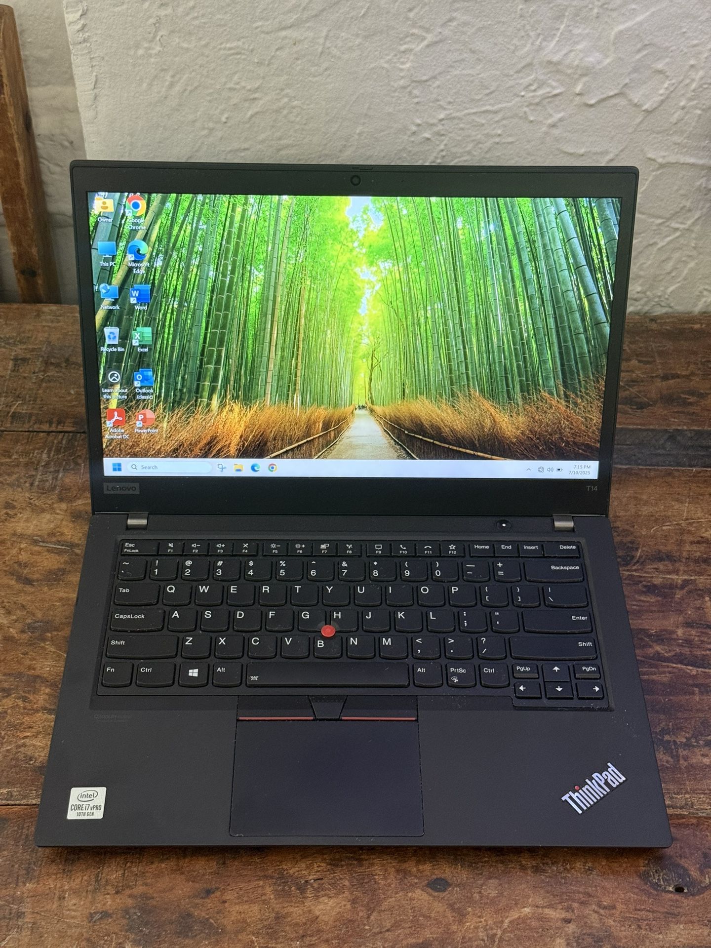Lenovo ThinkPad T14 Gen 1 i7 16GB RAM 256GB SSD