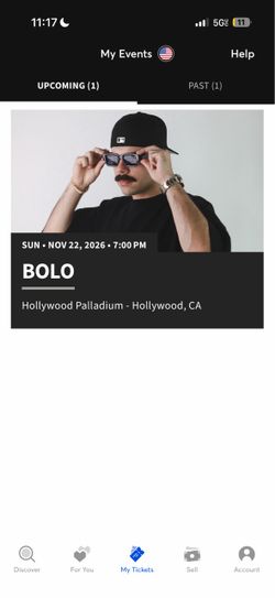 BOLO HOLLYWOOD PALLADIUM