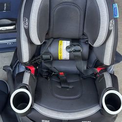 Graco 4Ever DLX 4-in-1 Car Seat, Grey, Infant to Toddler Car Seat