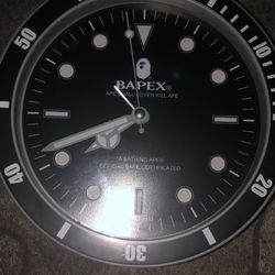 Bape Clock Glow In Dark