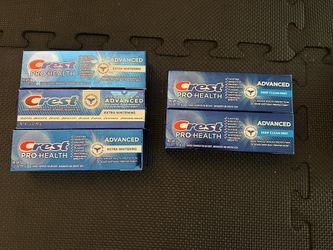 🦷 Crest Pro-Health Advanced Toothpaste - 5 Pack (New, Sealed) $10 OBO – Pickup Only (90033)