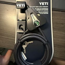 Yeti Cable Lock And Bracket 