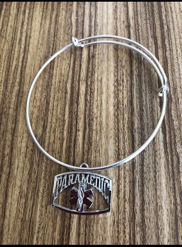 Paramedic charm bracelet