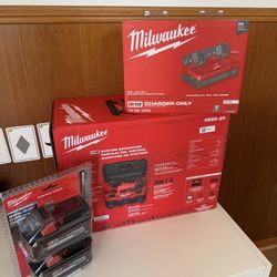 Milwaukee Tools Lot *NEW AND SEALED* Herramientas Milwaukee *Nuevos y sellados