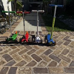 Kids 3 Wheel Scooters 