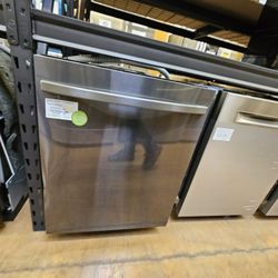 Black Stainless Steel Dishwasher Samsung 24 Inch Wide 