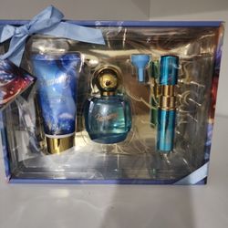 Woman Perfume Lotion And Mini Perfume Set All For $9.99