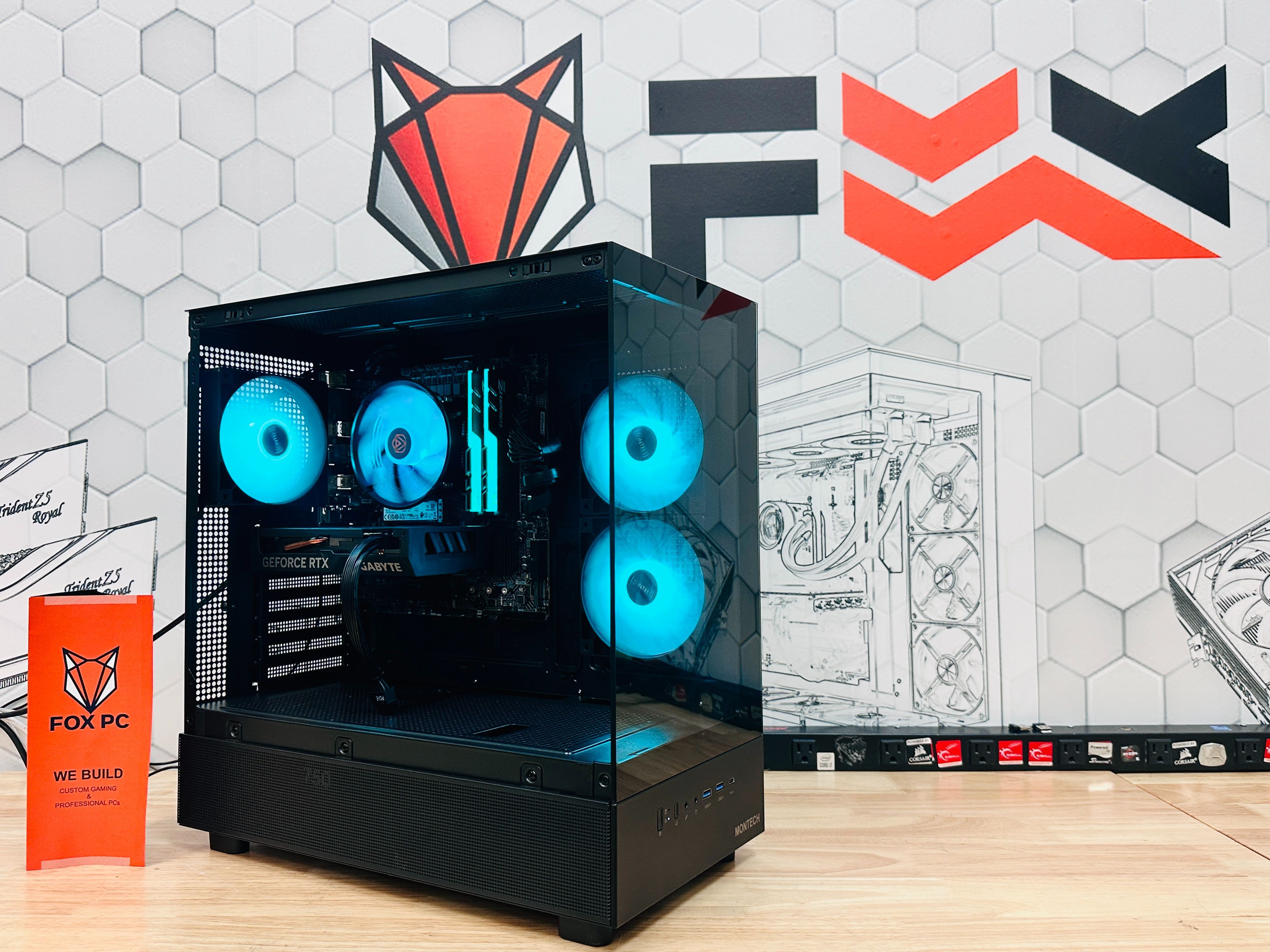 🦊 FOX 13 🦊BUDGET GAMING RIG FINANCE AVAILABLE 🦊 FOX GAMING PC | RIG | AMD RYZEN 5-5500 | NVIDIA RTX 4060 | 16 GB DDR4 RAM | 1 TB NVME SSD |WIN 11.