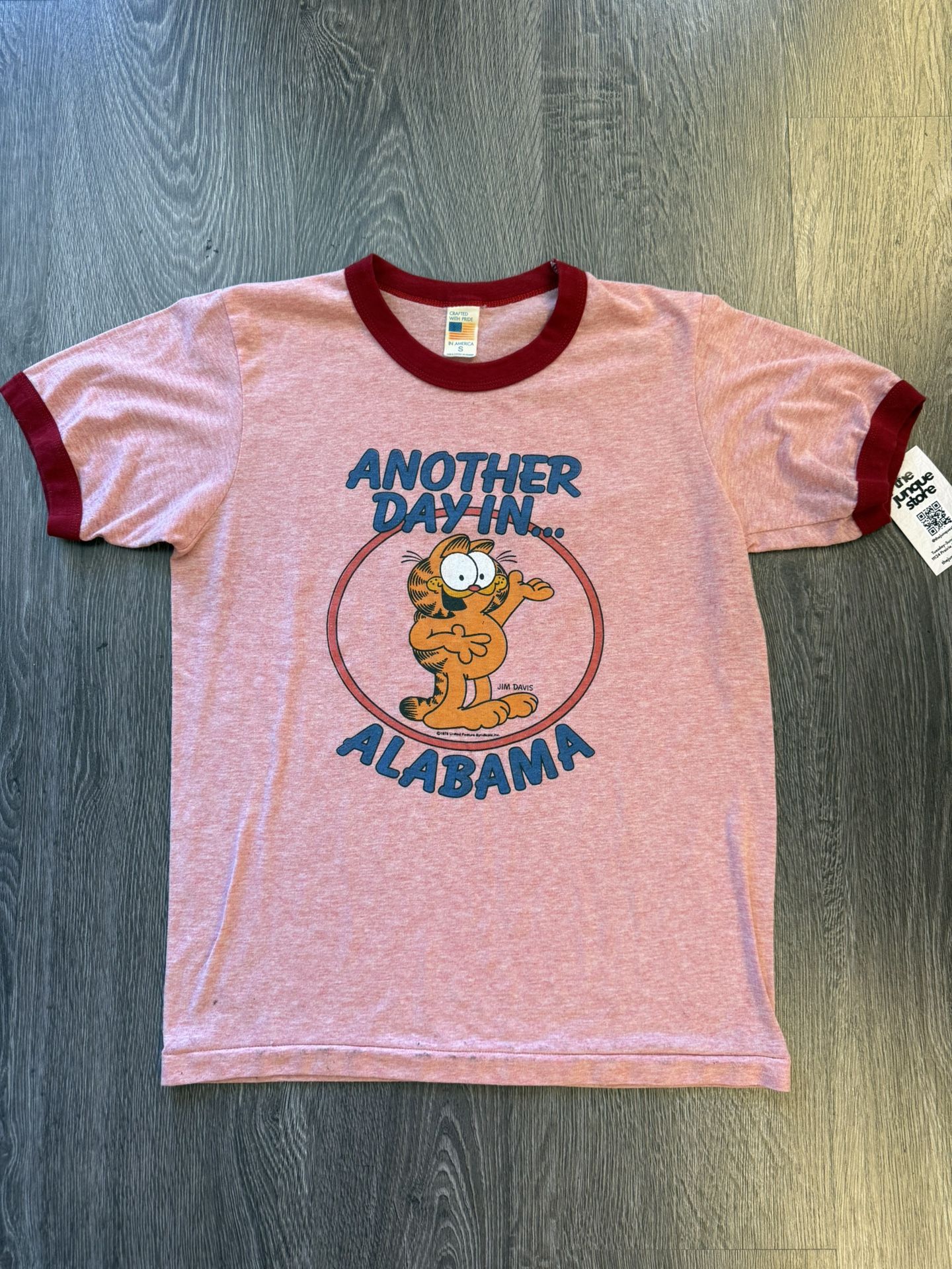 Vintage Garfield Ringer Shirt
