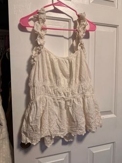 Old Navy white top xl tall