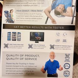 Teeter FitSpince Inversion Table