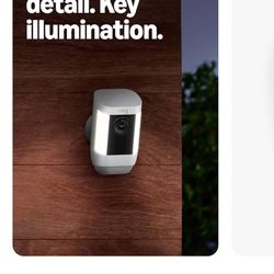 Ring Spotlight Camera Pro, Battery Operated 