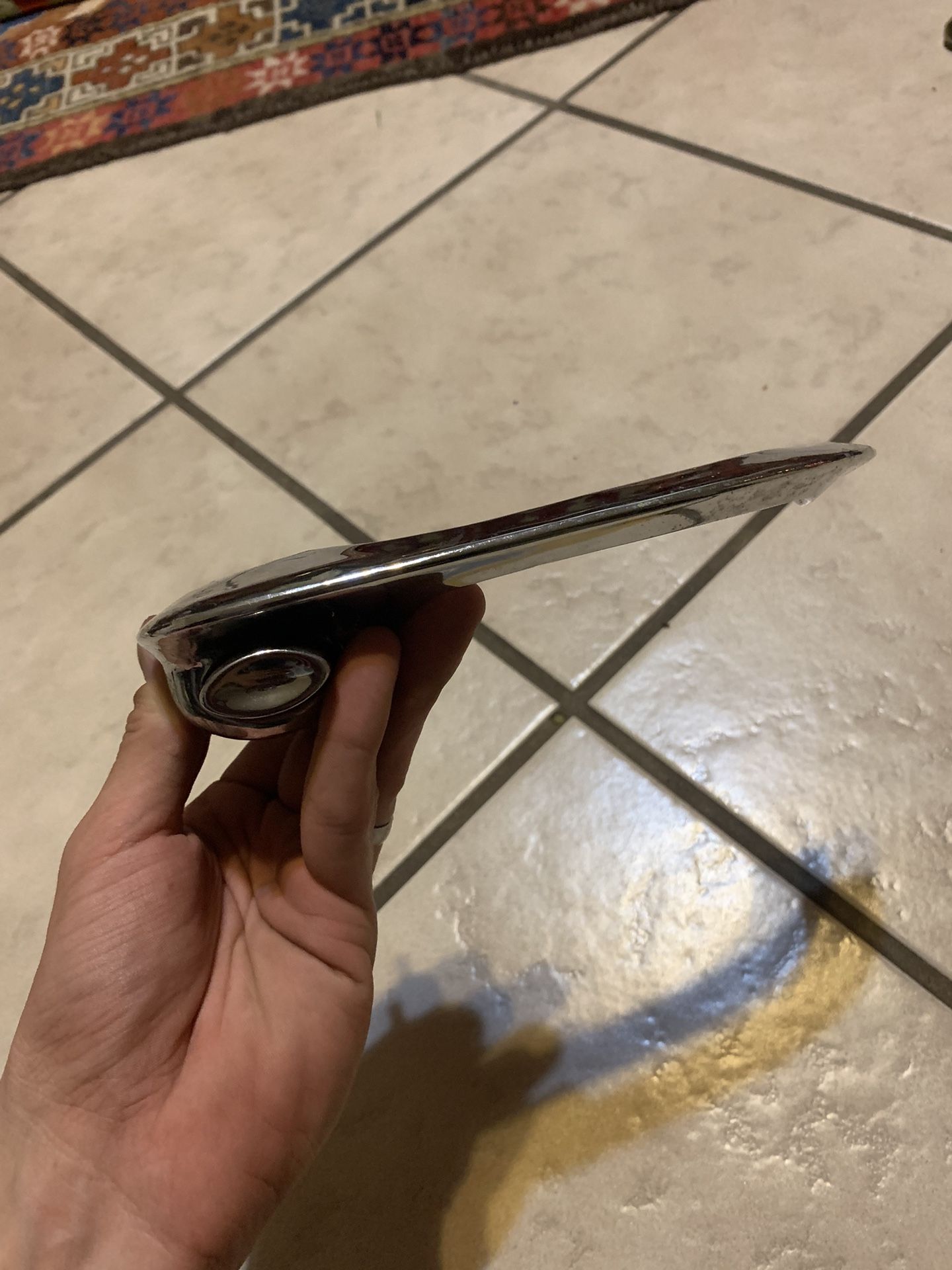 Single Nineteen Fifty Five Through Fifty Seven Chevy Full Size Sport Models 58 Impala Outside Door Handle