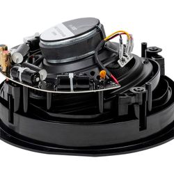 Monoprice Alpha In-Ceiling Speakers 6.5in Carbon Fiber 2-Way with 15-degree Angled Drivers (pair) 