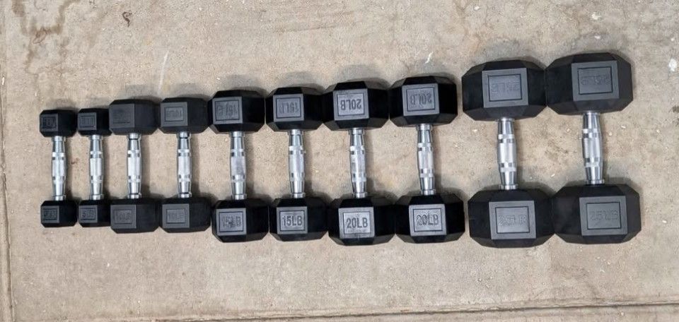 Dumbbell Set 5-25 Lb