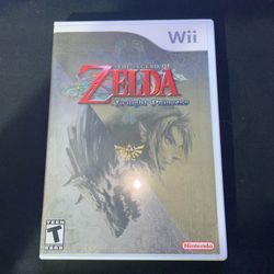 Nintendo Wii Zelda Twilight Princess CIB