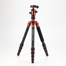 New MeFoto 61" Aluminum Tri/Mono Pod, Red, with Case ($100 OBO) - $100 (Aurora)