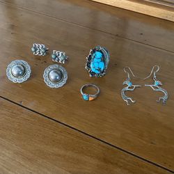 Lot of Sterling Silver Jewelry