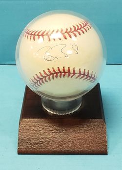 Barry Bonds Autographed Ball
