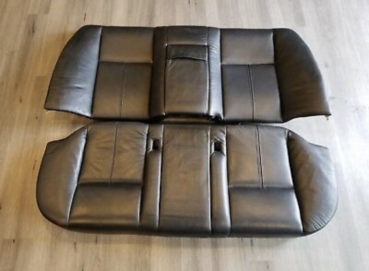 E39 black rear interior 5 series bmw