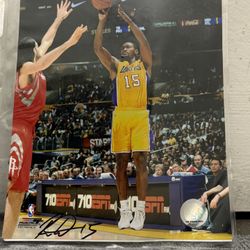 Ron Artest, Los Angeles Lakers autograph signed photo