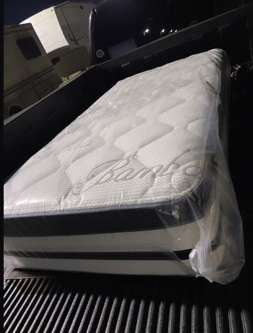BRAND NEW LUXURY EURO PILLOW TOPS 12” INCH THICK ALL SIZES!