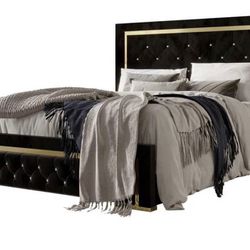 Upholstered King Bed Frame