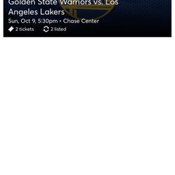 Golden State Vs Lakers Thumbnail