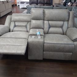 Glider Recliner Loveseat