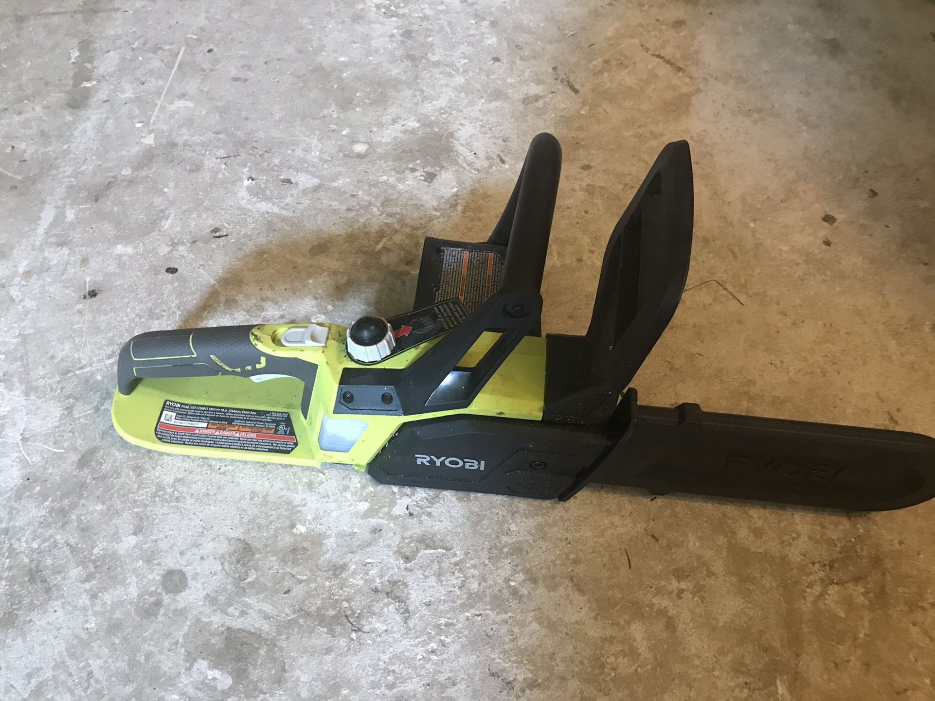 Ryobi ONE+ 10 in. 18-Volt Lithium-Ion Cordless Chainsaw (Tool Only)