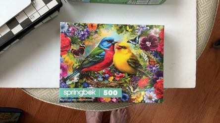 Springbok Puzzle 500 Pieces bird puzzles