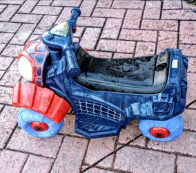 Spider-Man 6V Quad For Toddlers