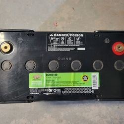 Interstate Deep Cycle Battery