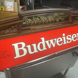Budweiser Pool Table Light