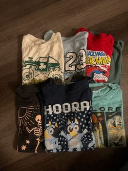Bundle of 6 Kids Graphic T-Shirts