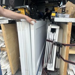 4 Puertas de correderas de maderas nuevas