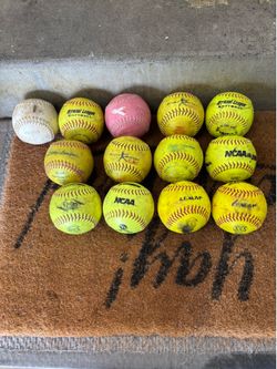 13 Softballs - 12” inch