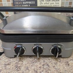 Griddler by Cusinart (griddle and sandwich press)