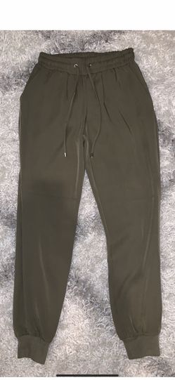 Olive joggers