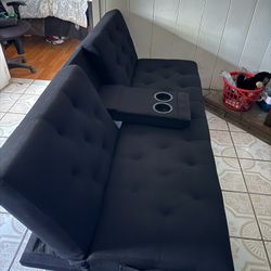 Black Couch futon