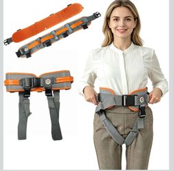 Lift Mobility Belt Transfer Sling with Leg Pads