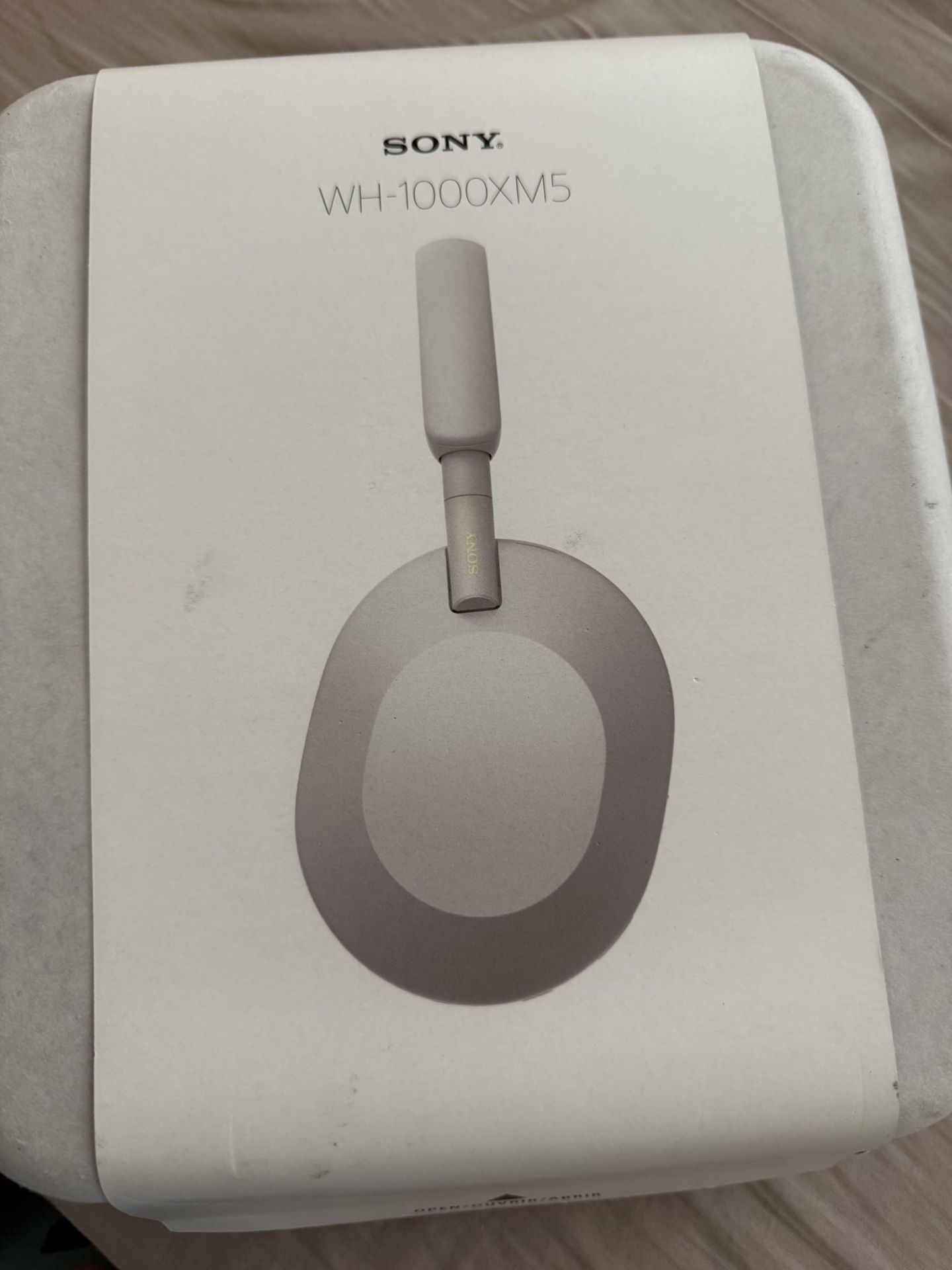 Sony WH 1000XM5 Premium Noise Canceling Headphones, Auto NC