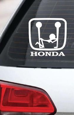 Vinyl decal sticker HONDA size 5 inches