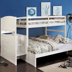 Twin/Full Bunk Beds- Litera Individual/Matrimonial @Elegant Furniture