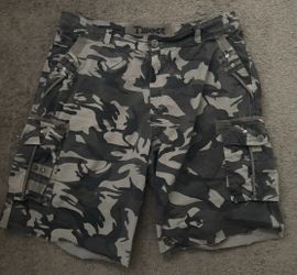 Baggy Camo Shorts