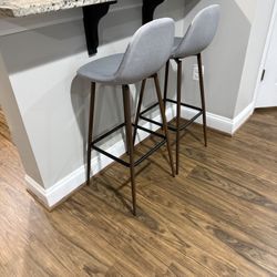 Counter Height Barstools Gray